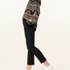 ETRO 7/8-Culotte Damen, Schwarz