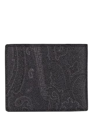 ETRO Geldbörse Herren, Schwarz