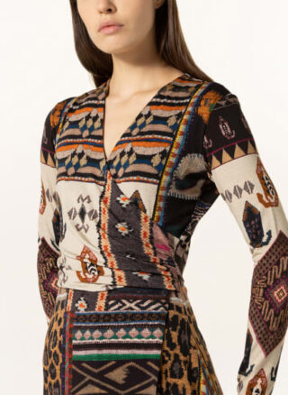 ETRO Jerseykleid Damen, Braun
