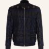 ETRO Lederjacke Herren, Blau
