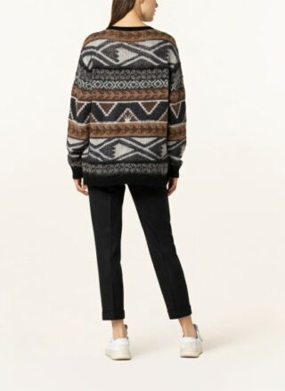 ETRO Oversized-Pullover Damen, Schwarz