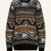 ETRO Oversized-Pullover Damen, Schwarz