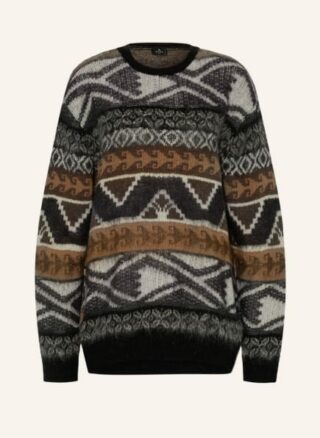 ETRO Oversized-Pullover Damen, Schwarz