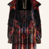 ETRO Samtkleid Damen, Schwarz