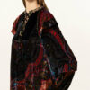 ETRO Samtkleid Damen, Schwarz
