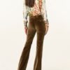 ETRO Schlaghosen Damen, Beige