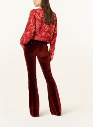 ETRO Schlaghosen Damen, Rot