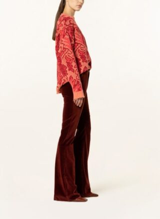 ETRO Schlaghosen Damen, Rot