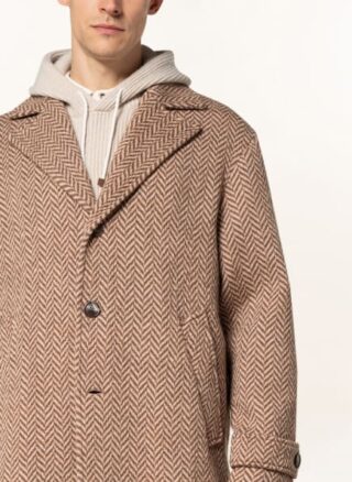 ETRO Wollmantel Herren, Beige