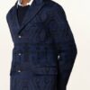 ETRO Wollmantel Herren, Blau