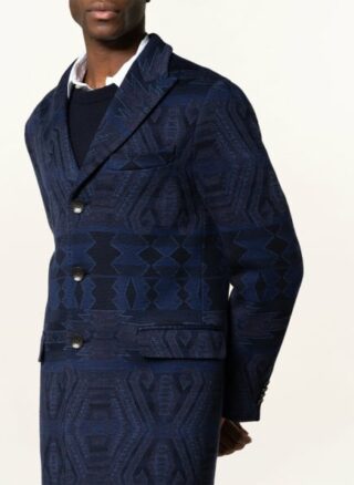 ETRO Wollmantel Herren, Blau