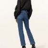 EVA MANN Eva Blusenshirt Damen, Schwarz