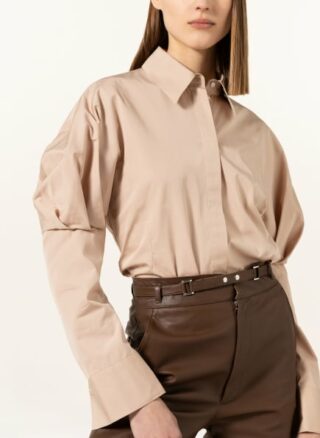 EVA MANN Hemdbluse Damen, Beige