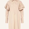 EVA MANN Jasmin Hemdblusenkleid Damen, Beige