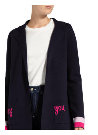 Emily Strickhülle Damen, Blau