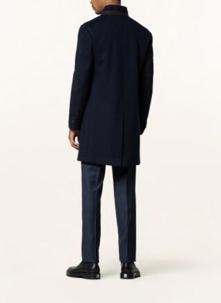 Ermenegildo Zegna Cashmere-Mantel Herren, Blau