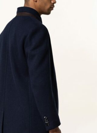 Ermenegildo Zegna Cashmere-Mantel Herren, Blau