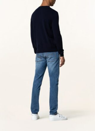 Ermenegildo Zegna Cashmere-Pullover Herren, Blau