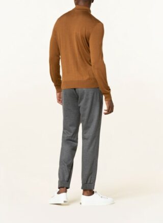 Ermenegildo Zegna Cashmere-Pullover Herren, Braun