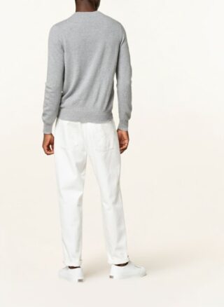 Ermenegildo Zegna Cashmere-Pullover Herren, Grau