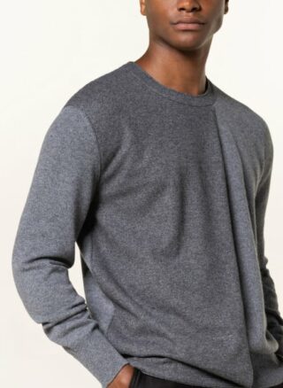 Ermenegildo Zegna Cashmere-Pullover Herren, Grau