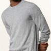 Ermenegildo Zegna Cashmere-Pullover Herren, Grau