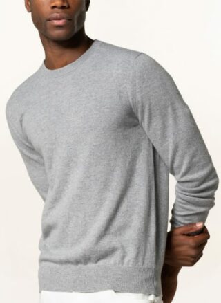 Ermenegildo Zegna Cashmere-Pullover Herren, Grau