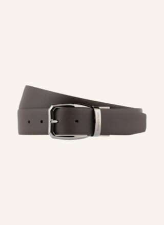Ermenegildo Zegna Ledergürtel Herren, Braun