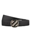 Ermenegildo Zegna Ledergürtel Herren, Schwarz