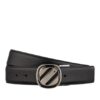 Ermenegildo Zegna Ledergürtel Herren, Schwarz