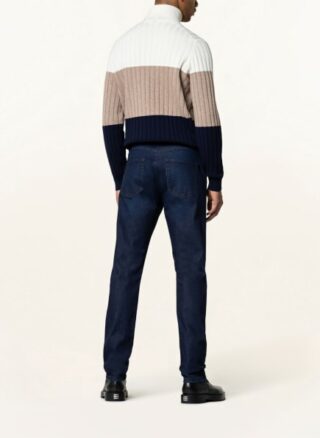 Ermenegildo Zegna Narrow Fit Slim Fit Jeans Herren, Blau