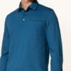 Ermenegildo Zegna Pique-Poloshirt Herren, Blau