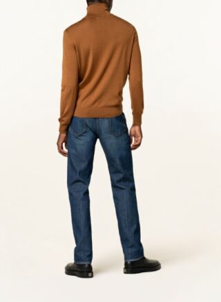 Ermenegildo Zegna Rollkragenpullover Herren, Braun