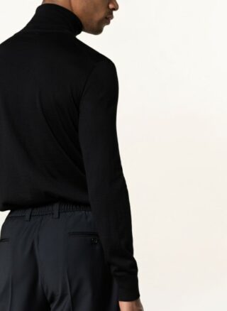 Ermenegildo Zegna Rollkragenpullover Herren, Schwarz