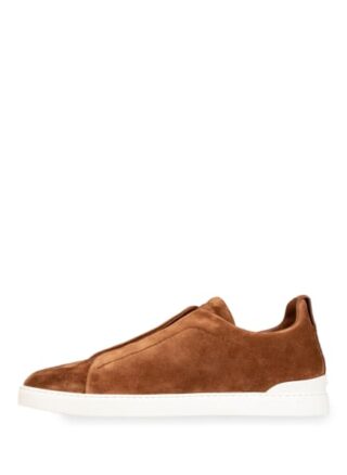 Ermenegildo Zegna Sneaker Herren, Braun