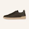 Ermenegildo Zegna Triple Stitch Sneaker Herren, Braun