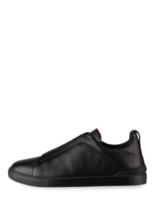 Ermenegildo Zegna Triple Stitch Sneaker Herren, Schwarz