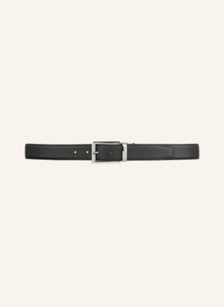 Ermenegildo Zegna Zum Wenden Gürtel Herren, Schwarz