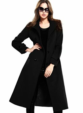 Escalier Dufflecoat Damen, Schwarz