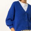 Essentiel Antwerp Anapole Strickjacke Damen, Blau
