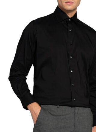 Eterna Business-Hemd Herren, Schwarz
