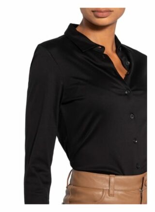 Eterna Hemdbluse Damen, Schwarz