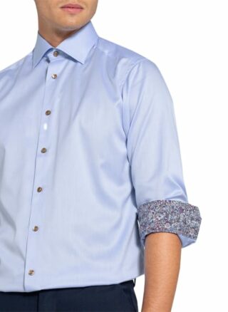 Eton Business-Hemd Herren, Blau
