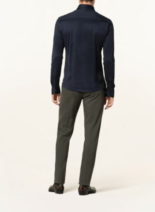 Eton Jersey-Hemd Herren, Blau
