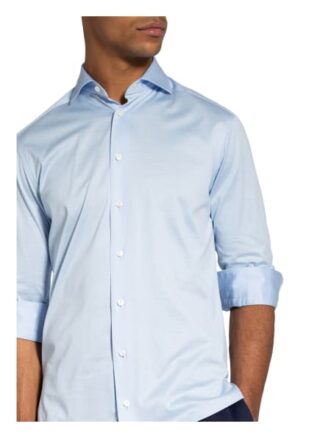 Eton Jersey-Hemd Herren, Blau