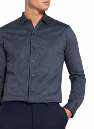 Eton Jerseyhemd Herren, Blau