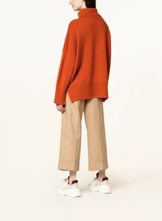 FFC Rollkragenpullover Damen, Rot