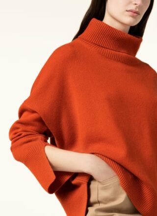 FFC Rollkragenpullover Damen, Rot