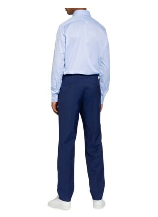FINAMORE 1925 Napoli Business-Hemd Herren, Blau