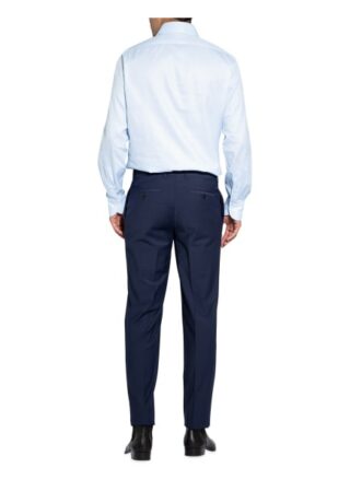 FINAMORE 1925 Napoli Business-Hemd Herren, Blau